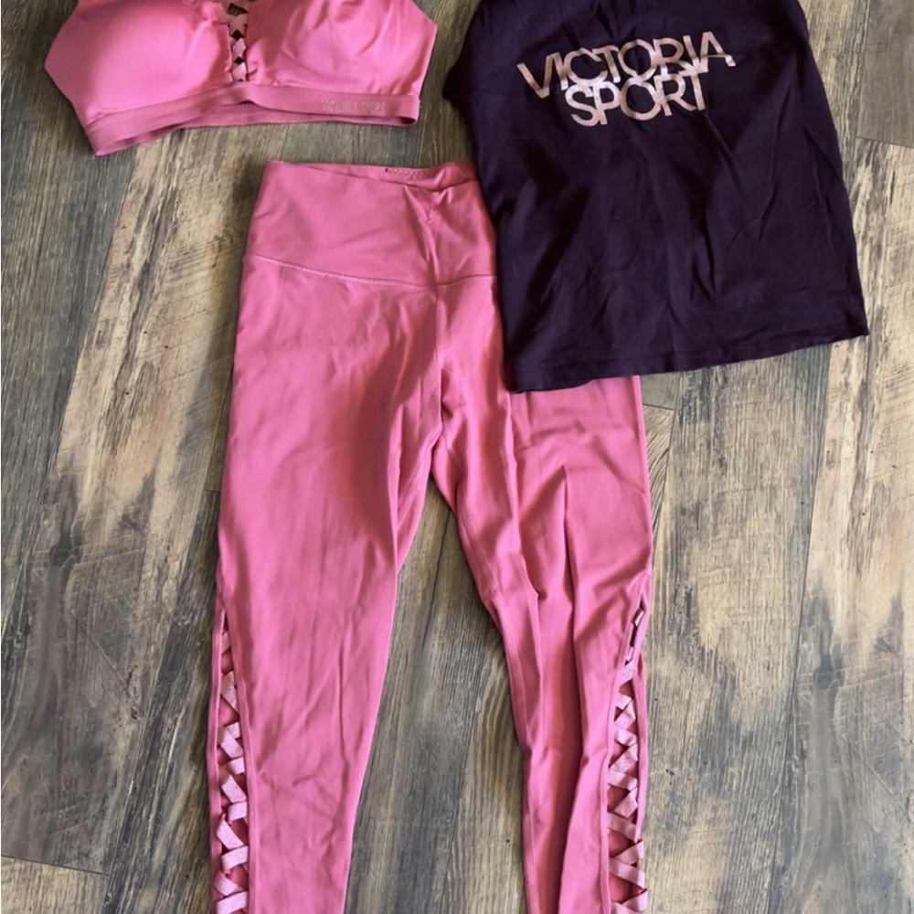 Victoria Sport Pink Activewear Set